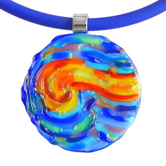VINCENT#3 • murano glass necklace • STARRY NIGHT