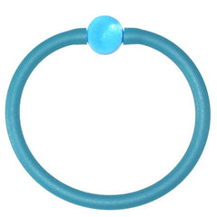 TUBINO MURANO AQUA blue satin linkable fashion BRACELET luxurious hypoallergenic synthetic rubber with handmade aqua turquoise blue murano glass link, easily cut to size, Made in Italy